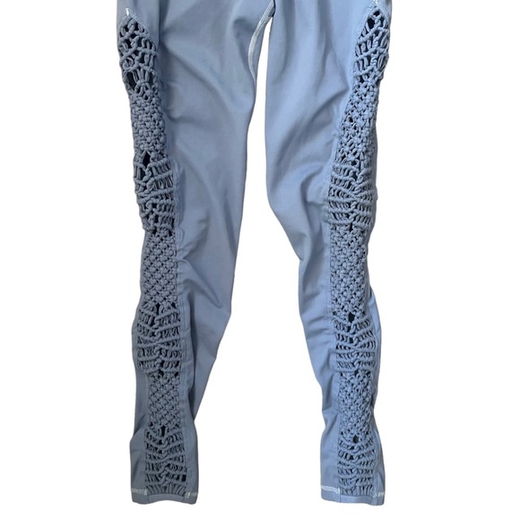 CARBON38 Sayang Legging w/Macrame Dusty Blue Size Small - Picture 11 of 11